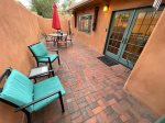 Large patio for enjoying nights in New Mexico